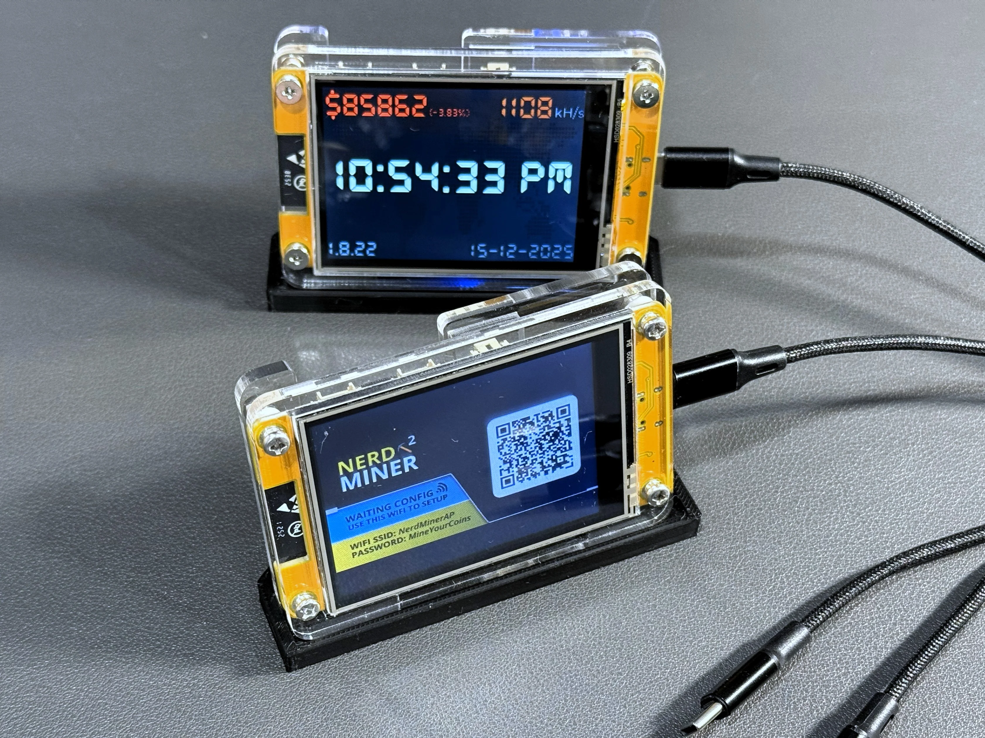 1-Slot Cradle Stand for NerdMiner & NMminer - 2 Pack - Bitcoin Solo Mining - Image 4