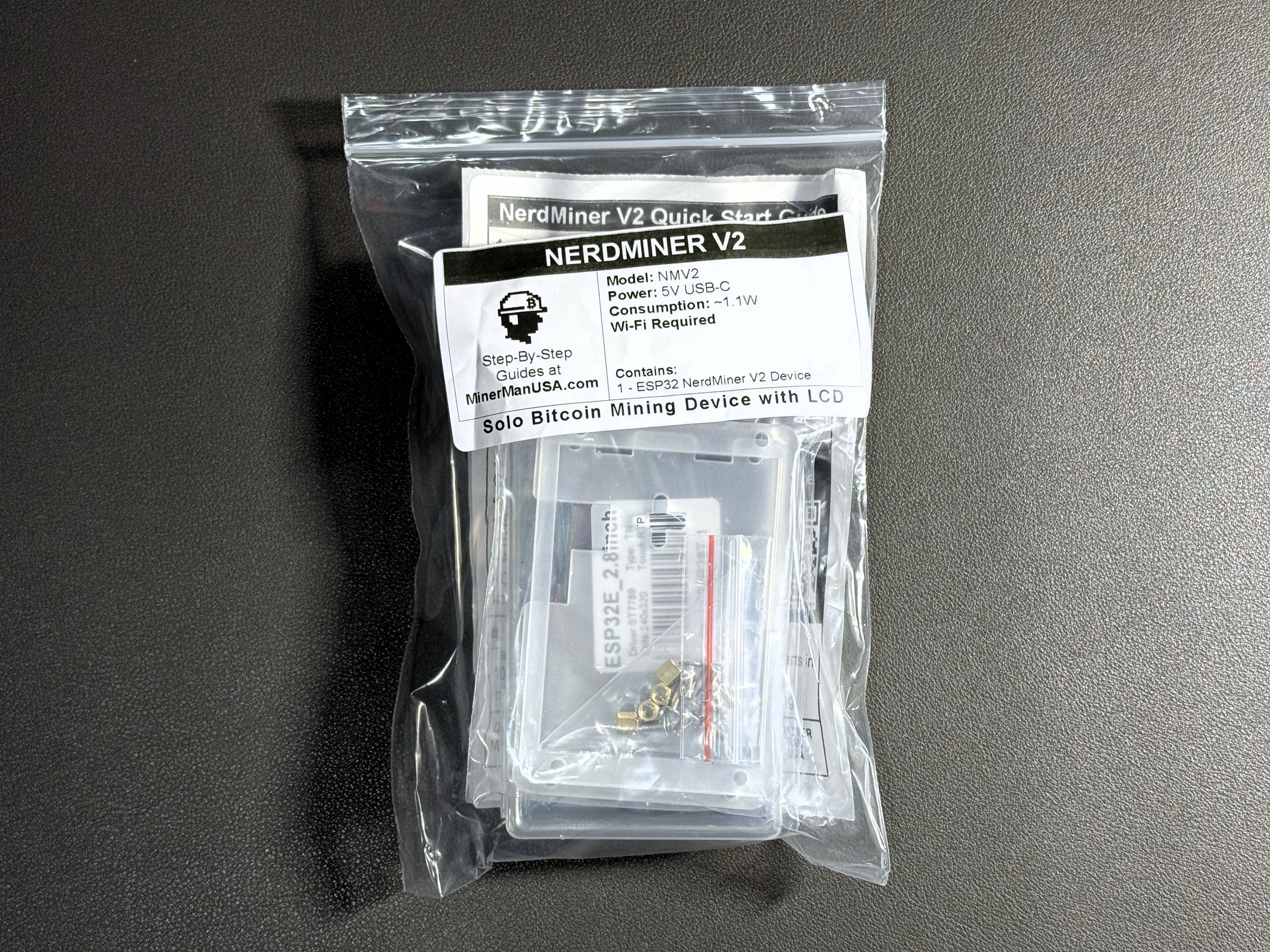 4x Bundle – NerdMiner V2 Bitcoin Solo Mining Kit | Includes Cradle Stand - Image 4